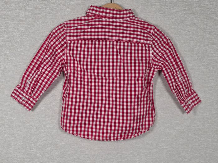 Chemise à manches longues à carreaux Tex 18 mois - photo numéro 6