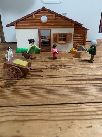 Chalet heidi playmobils
