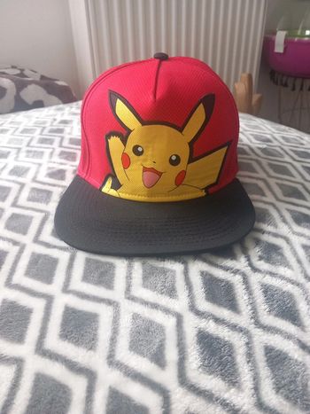 Casquette pokemon pikachu