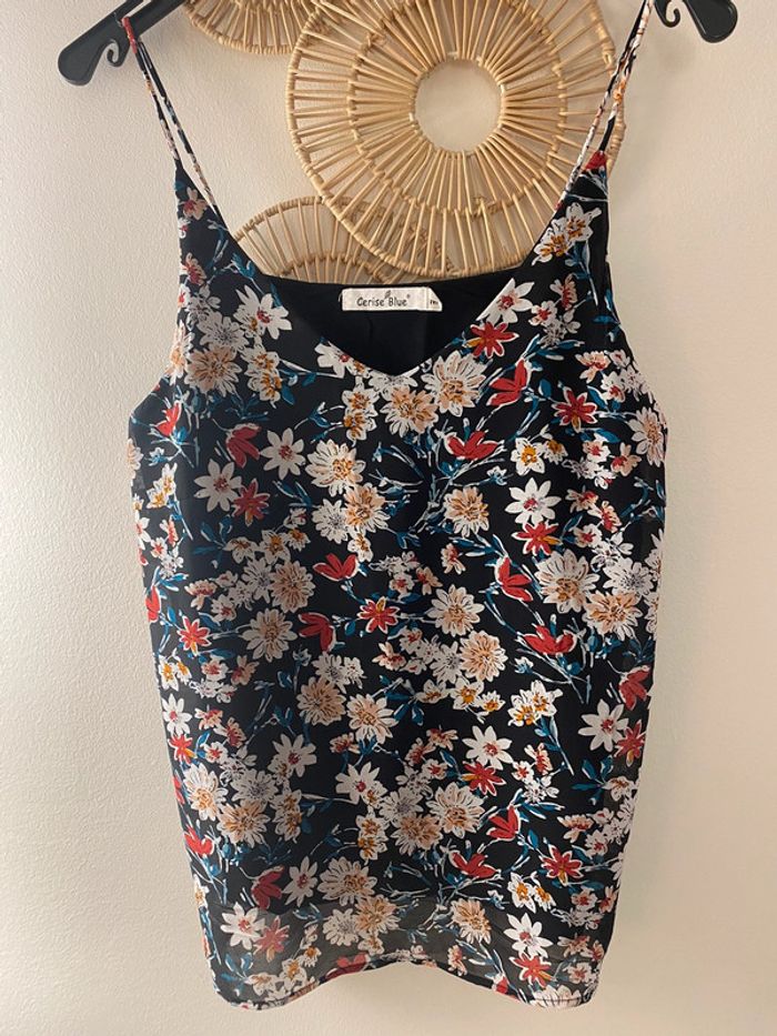 Top Cerise Blue Taille 36/38 - Neuf - photo numéro 2