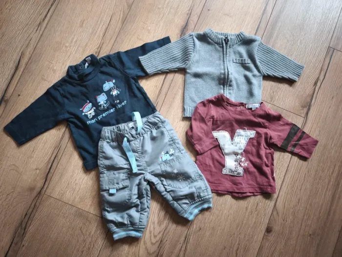 Lots bébé garçon 1 mois