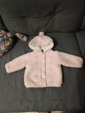 Manteau gilet bébé 