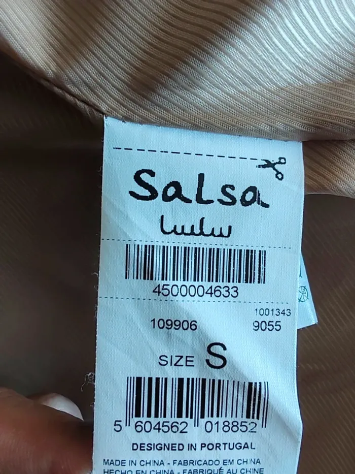 Veste biker en cuir velours Salsa Femme Leather  – Taille S (36) - photo numéro 12