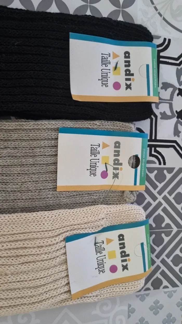 Chaussette taille unique neuve - photo numéro 3