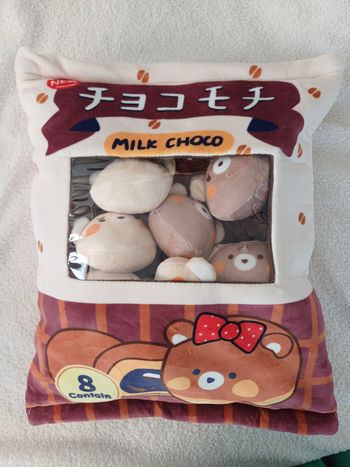 Coussin peluche doudou