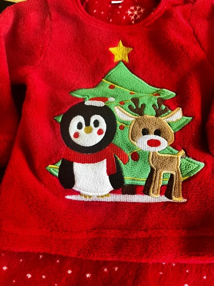 Pyjama de Noël 74 cm - photo numéro 2