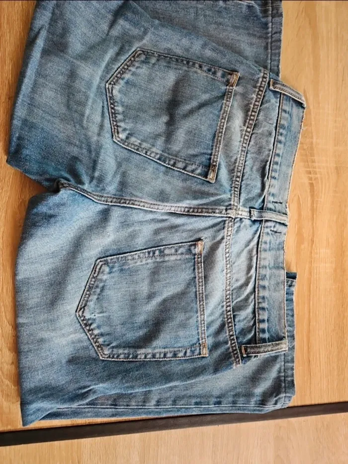 Bermuda jeans homme 36 kiabi - photo numéro 4