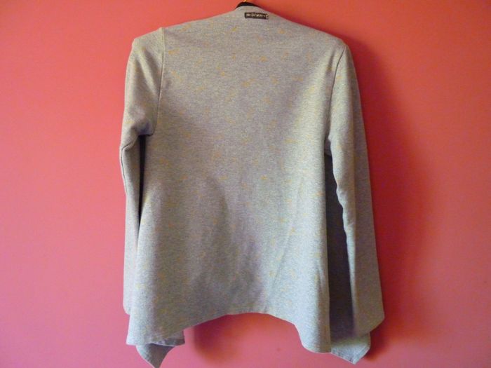 Gilet fille catimini 14 ans gris or designed in france neuf - photo numéro 4