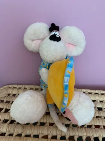 Diddl en pyjama peluche musical