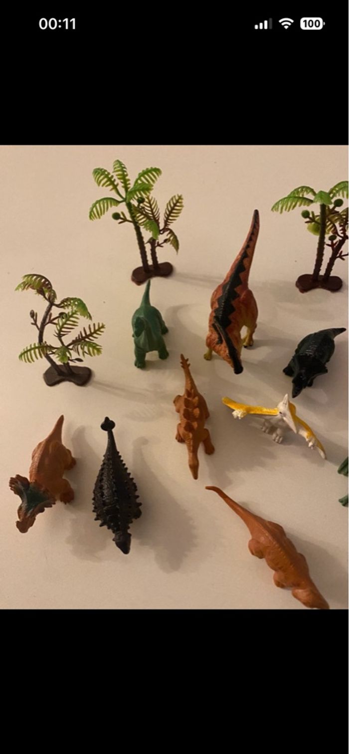Lot de dinosaures petit format (x 16) - photo numéro 4
