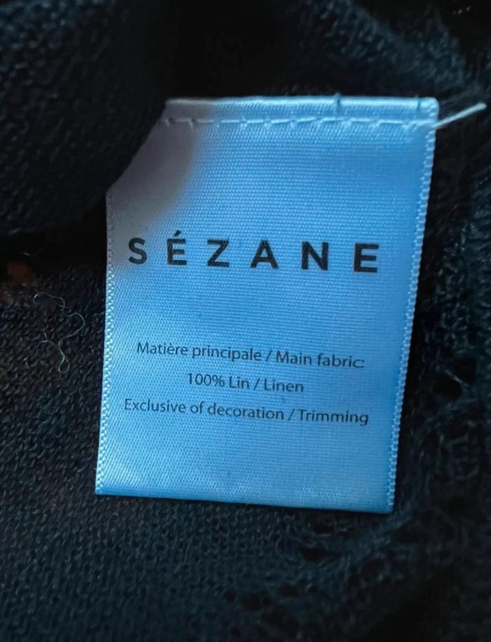 Maille Dylan noire Sézane – Taille 36 - photo numéro 6
