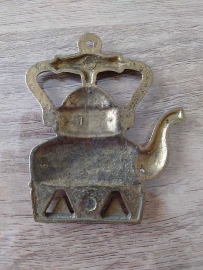Accroche torchon vintage en métal - photo numéro 2