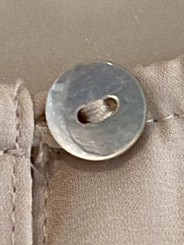 Blouse esprit taille 40 beige crème - photo numéro 9