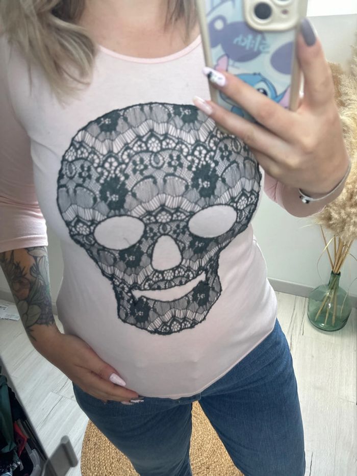 T shirt manche 3/4 - photo numéro 3