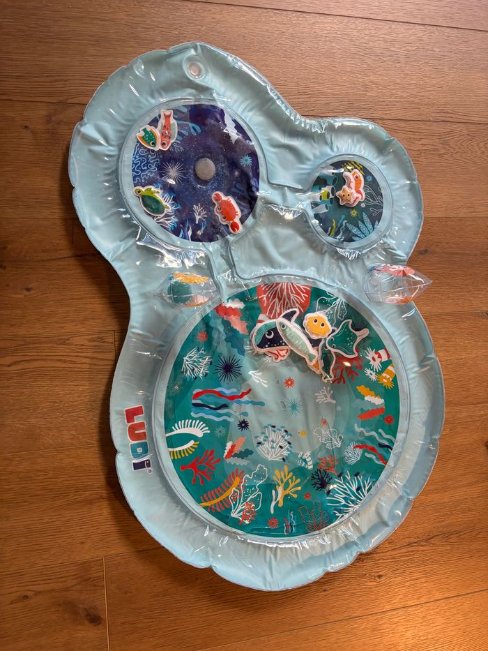 Maxi, tapis d’eau, bleu vert