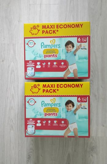 Pampers 6 Pants Premium 2 cartons 