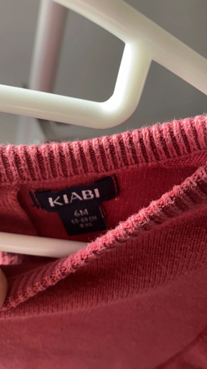 Robe pull Kiabi, six mois - photo numéro 2