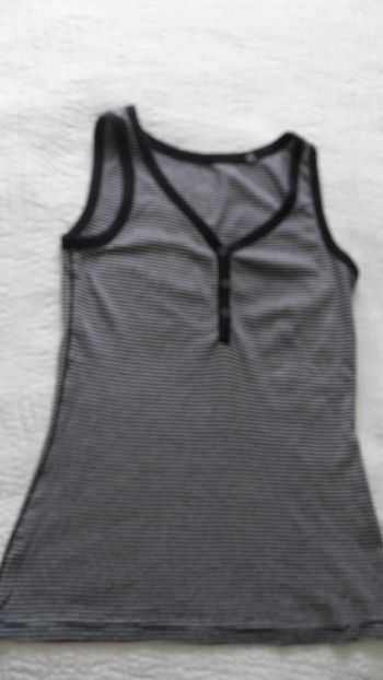 Débardeur rayée C&A taille S