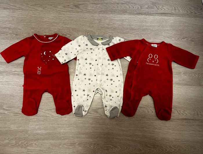 Lot de pyjamas 1-3 mois