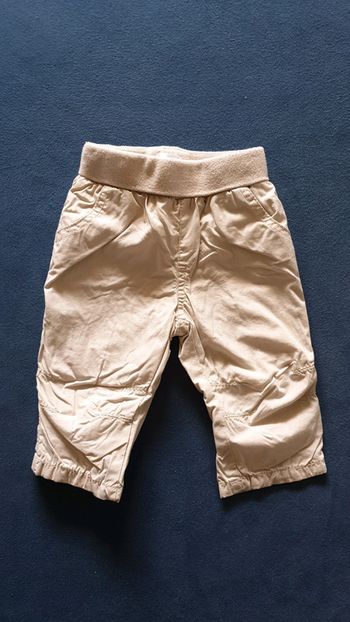 Pantalon doublé, 1 mois.