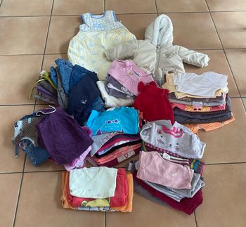 Gros lot vêtements fille 0/3 mois