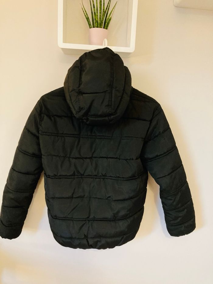 Manteau doudoune noir garçon Gémo taille 10 ans - photo numéro 4
