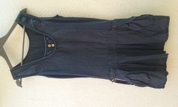 robe courte en lin femme