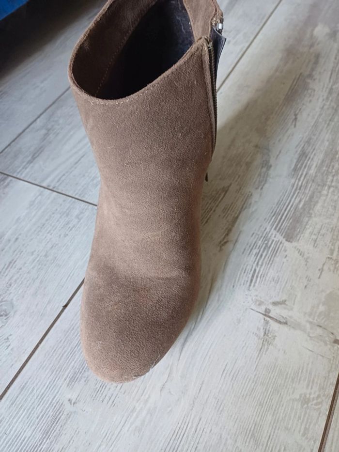 Bottines femme 40 daim - photo numéro 4
