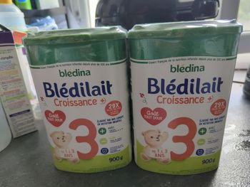 Lot de deux boîtes blédilait