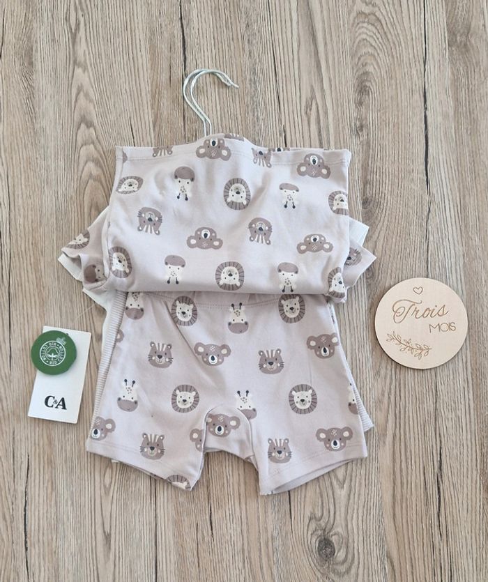 Lot de 2ensembles bébé garçon 3mois - photo numéro 4