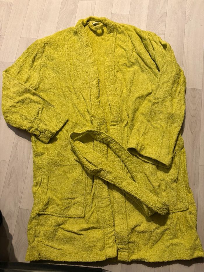 Peignoir, vers Anis, taille S/M très bon état. Taille petit.