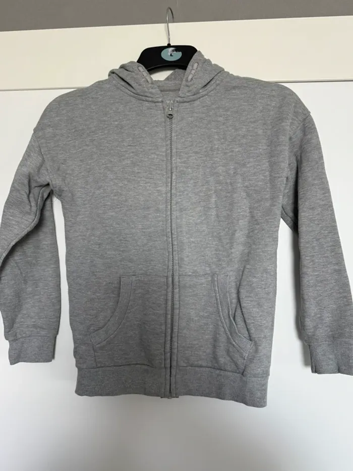 Sweat zippé