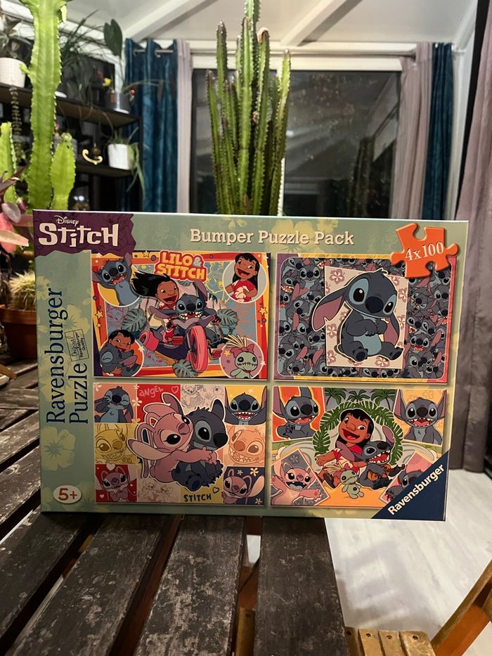Puzzle stitch 4x100 ravensburger neuf