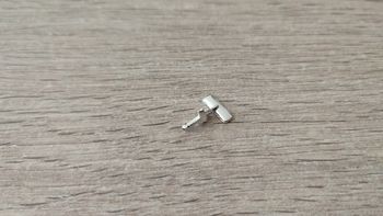 Rétroviseur intérieur pièce détachée miniature Bburago Burago Chevrolet Corvette 1957 1/18 1/18e 1/1