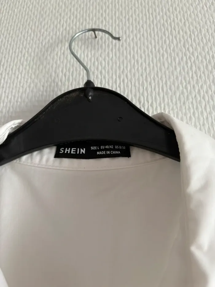 Chemise longue blanche - photo numéro 4