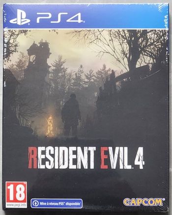 Résident Evil 4 Remake Ps4 Édition Steelbook (Version Française) neuf sous Blister
