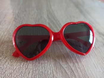 Lunettes soleil coeur