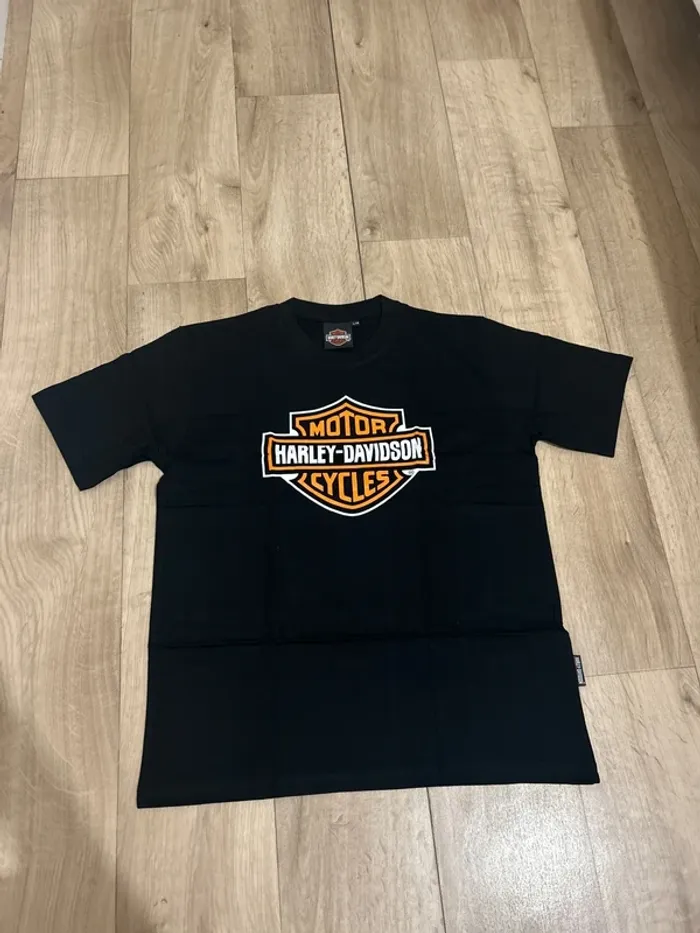 T-shirt Harley Davidson noir 14ans