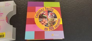 Livre cuisinez facile en 900 recettes Artemis édition