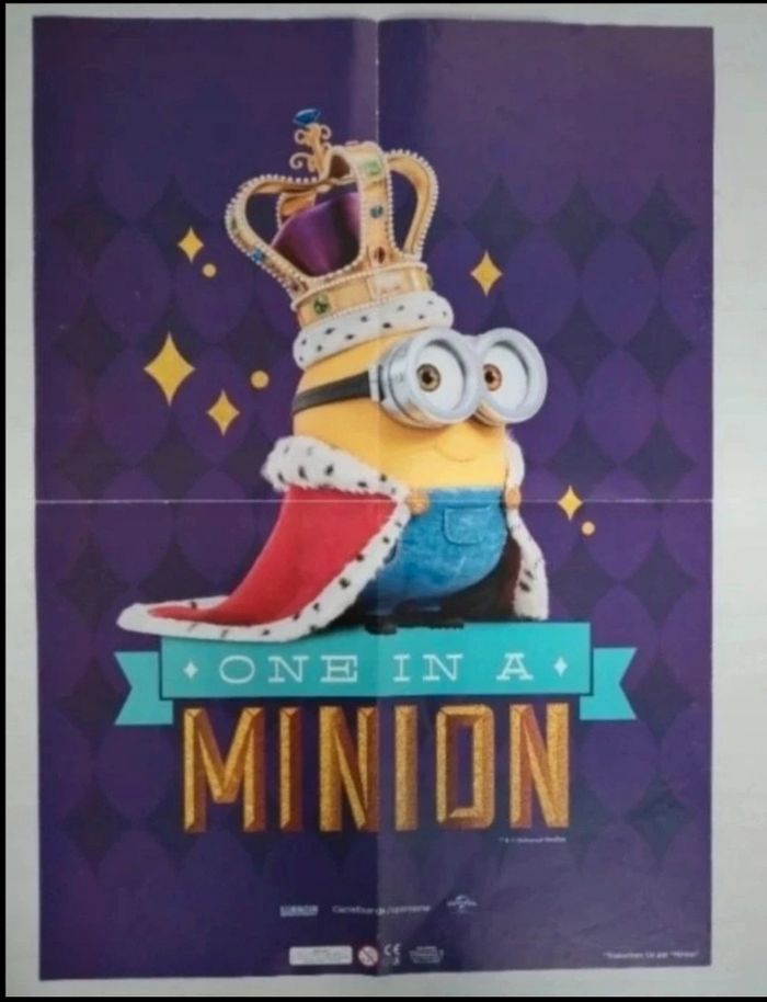 Jeu de 32 cartes et poster Minions - photo numéro 3