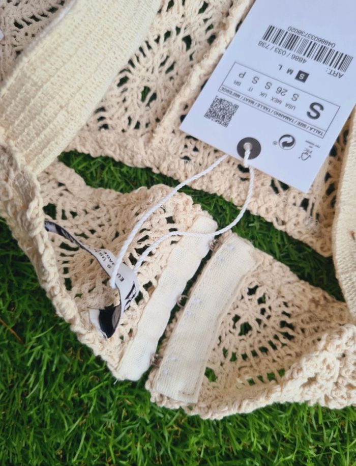 Bralette crochet Zara - photo numéro 6