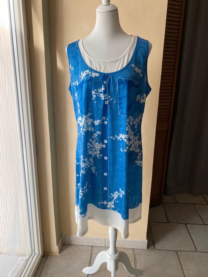 Robe bleue L - photo numéro 5