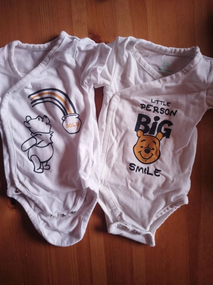 Lot de 4 bodies Disney taille 1 mois - photo numéro 2
