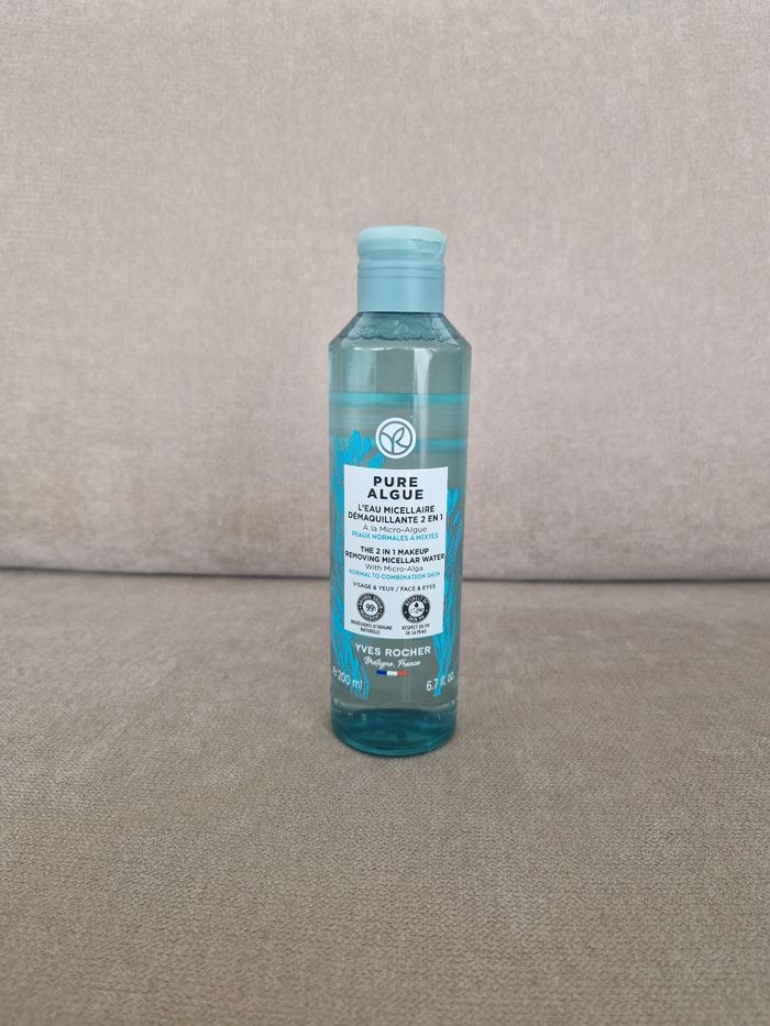 Eau micellaire 2 en 1 Pure Algue, Yves Rocher