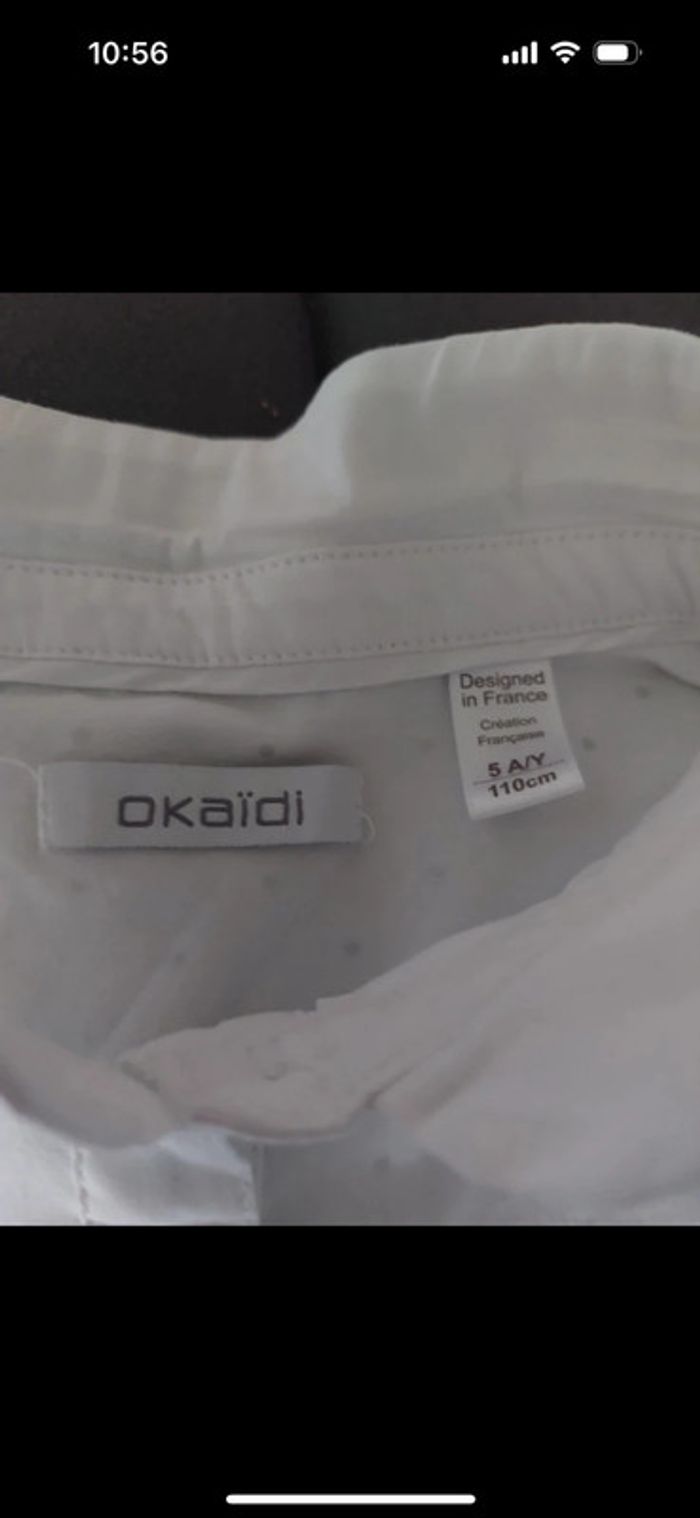 Chemise Okaidi taille 5 ans - photo numéro 4
