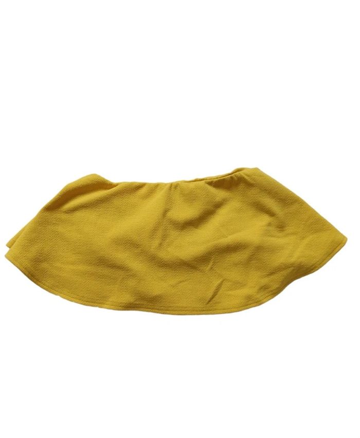 Crop top bandeau évasé