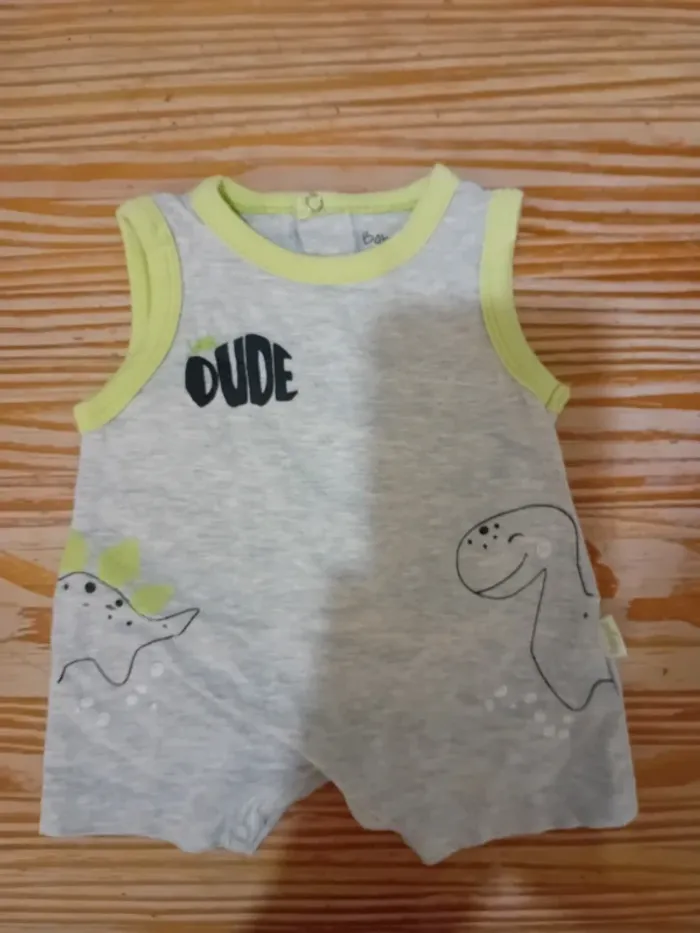 Lot de vêtements barboteuse bébé en coton Babybol - photo numéro 6