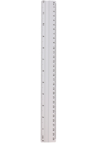 Lot de 7 Règles Office Essentials 30 cm
