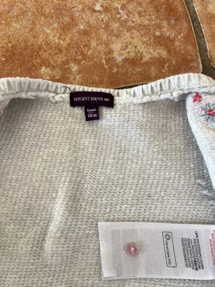 Gilet Sergent Major neuf 6mois - photo numéro 3