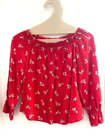 Blouse rouge